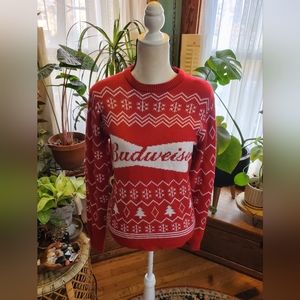 Budweiser winter sweater